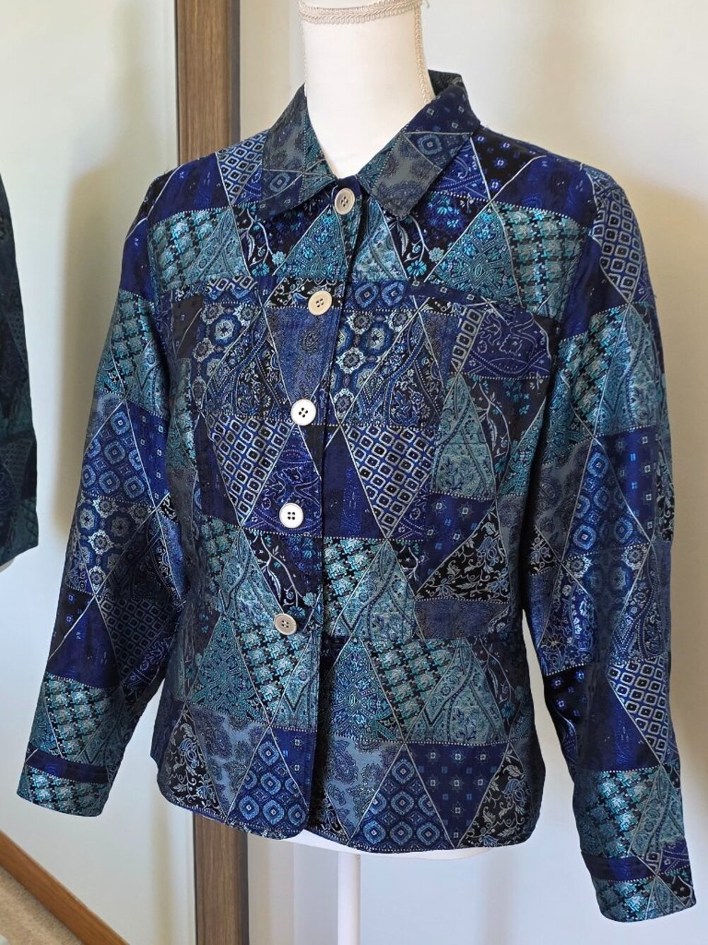 Coldwater Creek Paisley Jacket